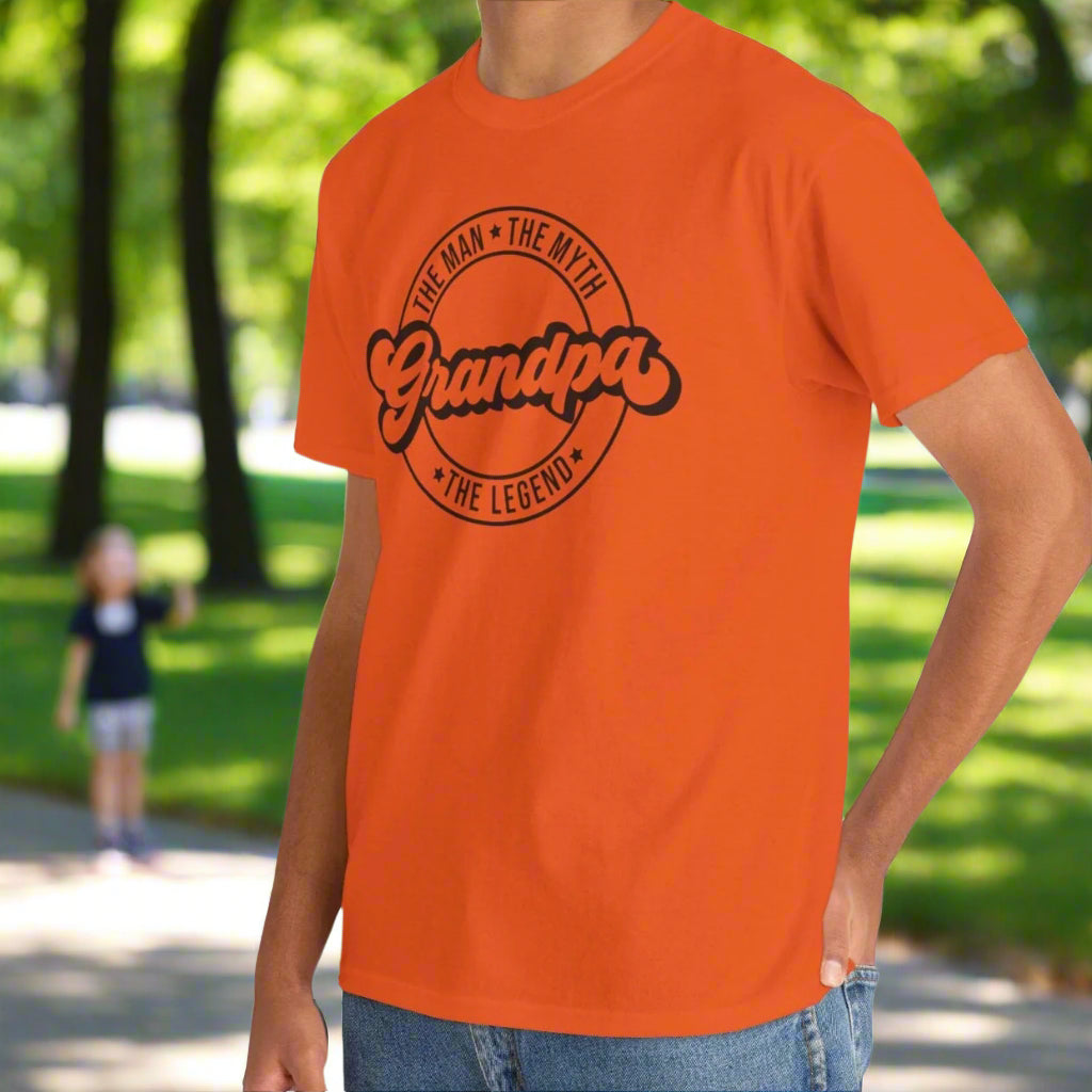 Grandpa: The Man, The Myth, The Legend Tee - Kim’s Signature Beauty & Accessories    