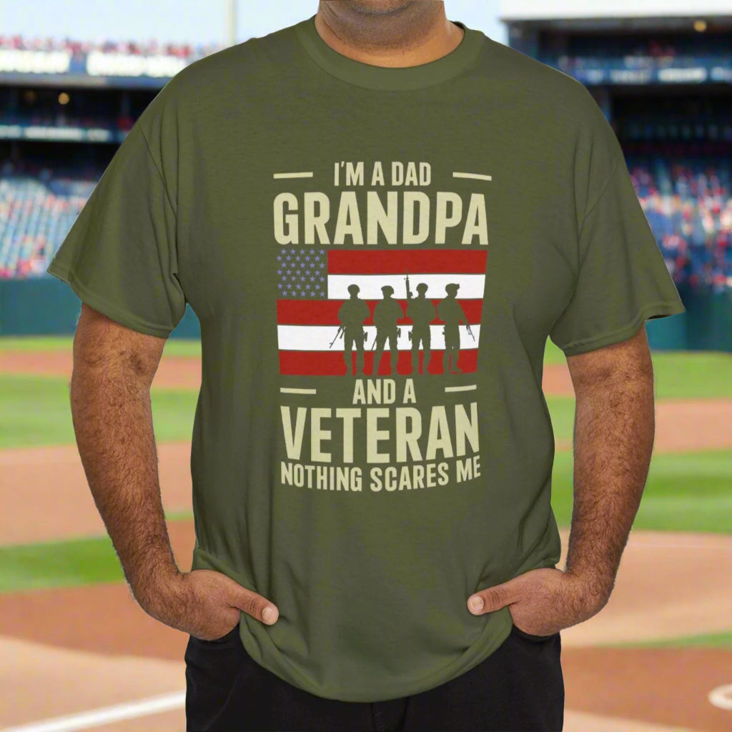 Grandpa Veteran |  Cotton Tee - Kim’s Signature Beauty & Accessories    
