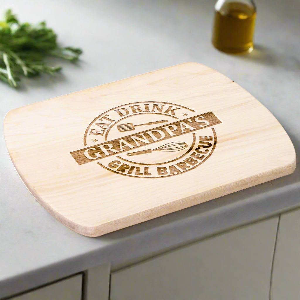 Grandpa's Grill & BBQ Cutting Board - Kim’s Signature Beauty & Accessories    