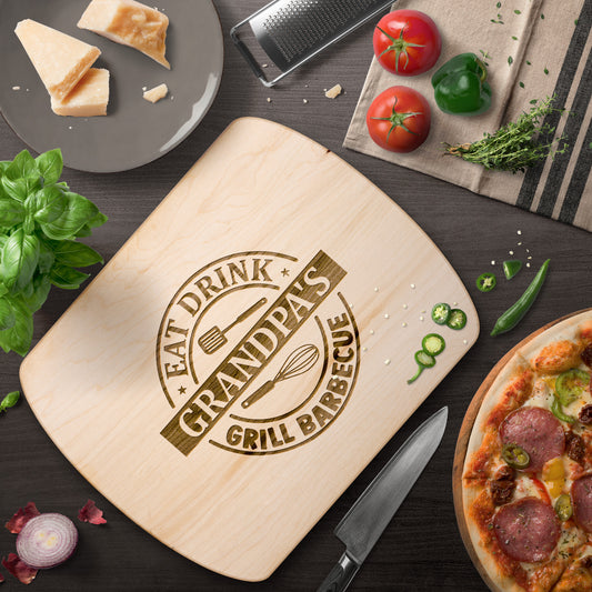Grandpa's Grill & BBQ Cutting Board - Kim’s Signature Beauty & Accessories    