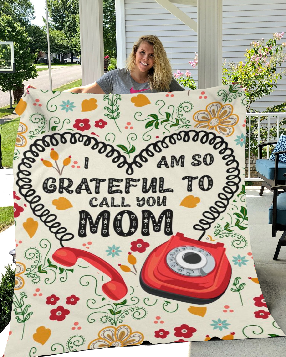 Grateful to Call you Mom Blanket - Kim’s Signature Beauty & Accessories    