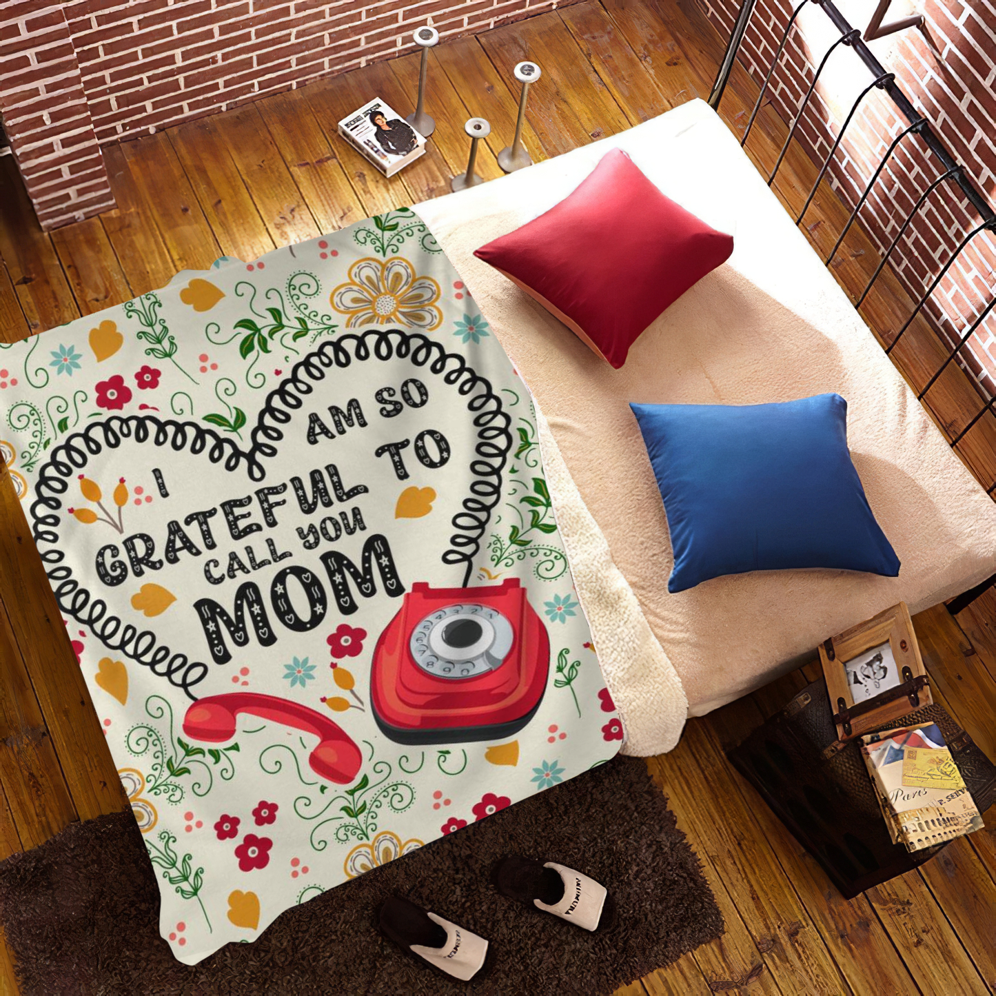 Grateful to Call you Mom Blanket - Kim’s Signature Beauty & Accessories    