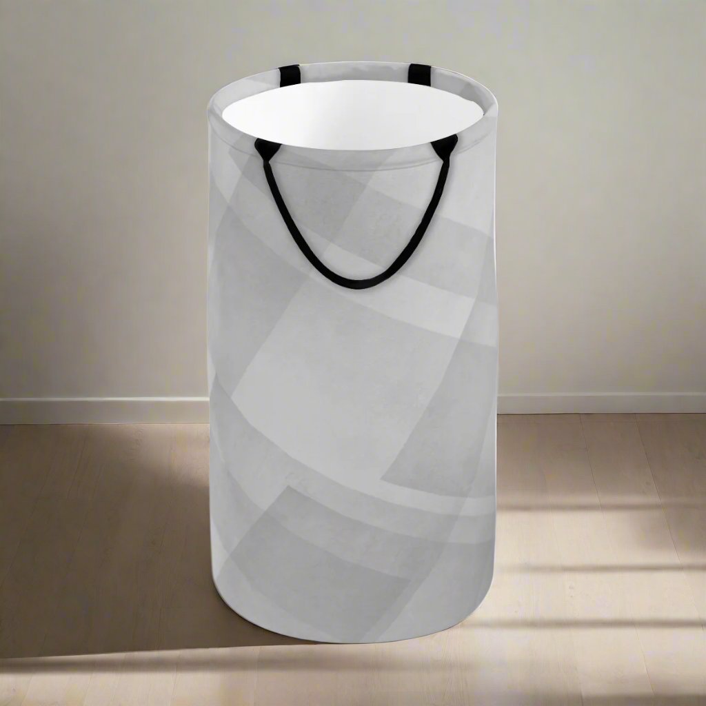 Gray Foldable Laundry Basket - Kim’s Signature Beauty & Accessories    