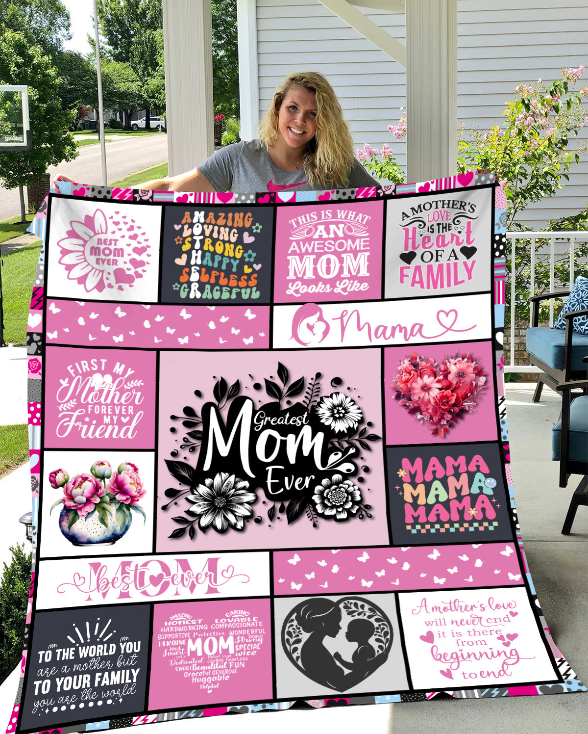 Greatest Mom Ever Blanket - Kim’s Signature Beauty & Accessories    