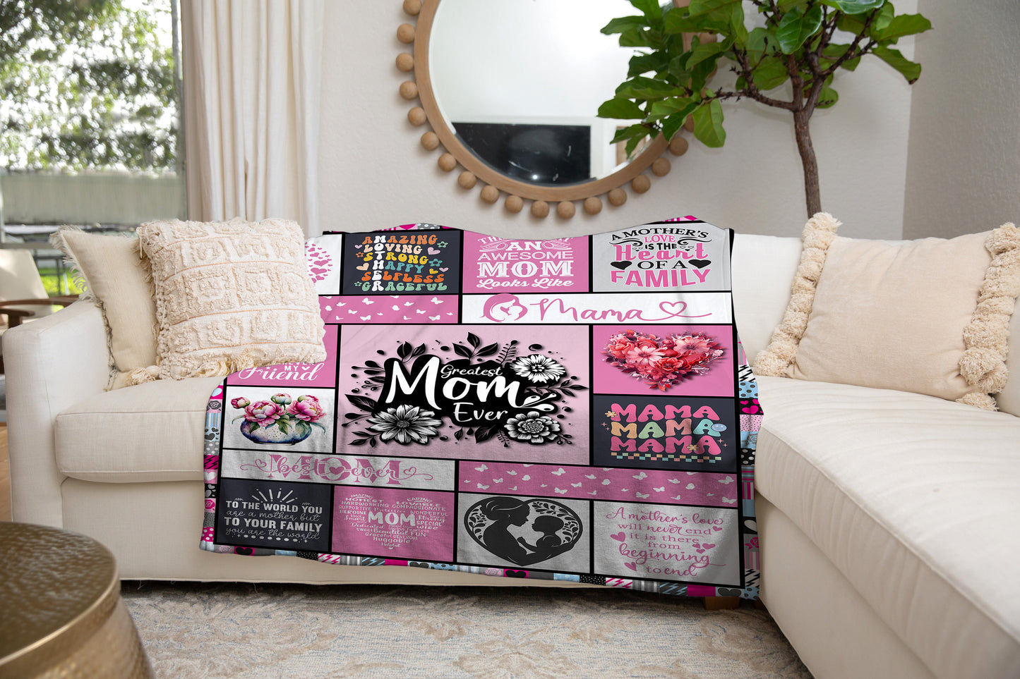 Greatest Mom Ever Blanket - Kim’s Signature Beauty & Accessories    