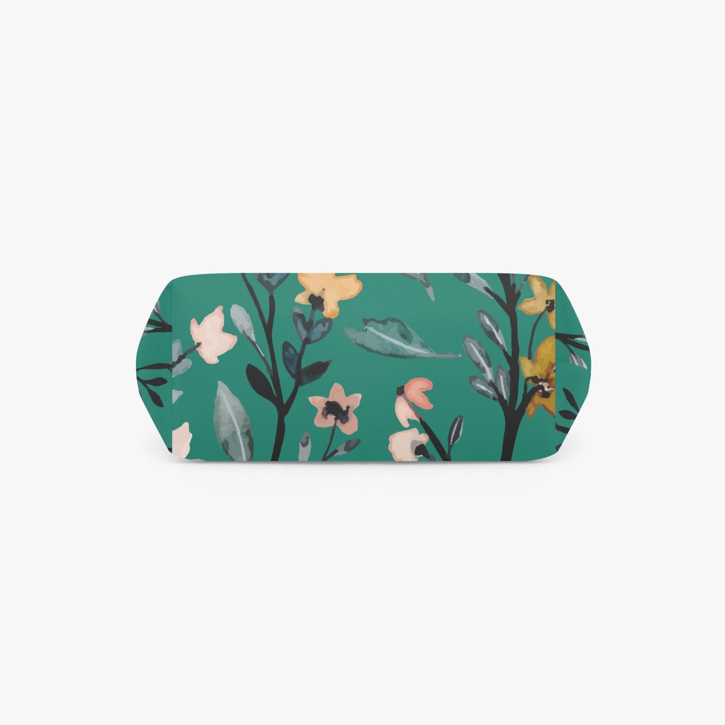 Green Floral Zipper Makeup Bag - Kim’s Signature Beauty & Accessories    