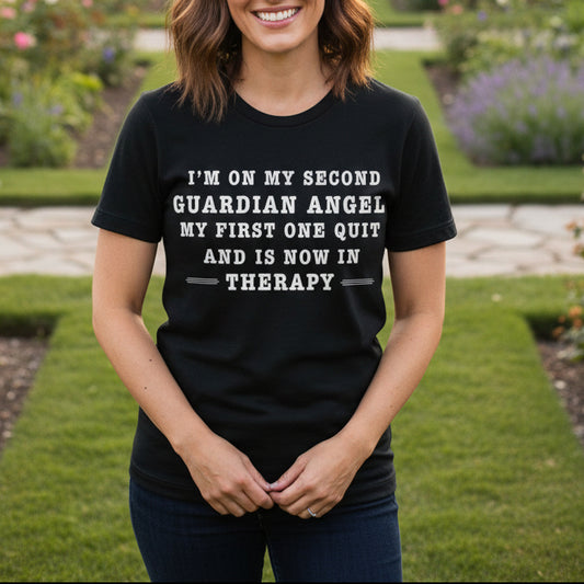 Guardian Angel Therapy | Cotton Tee - Kim’s Signature Beauty & Accessories