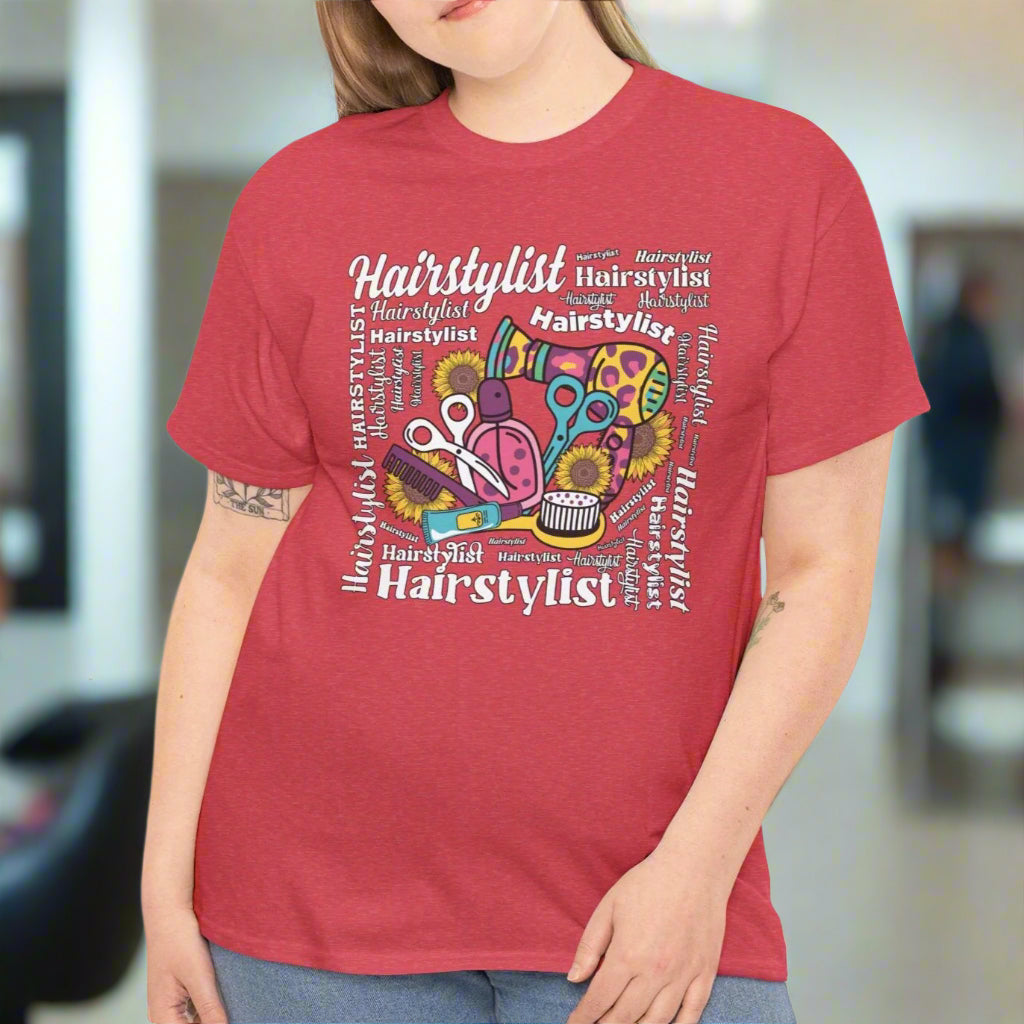 Hair Stylist Tools Design Tee - Kim’s Signature Beauty & Accessories    