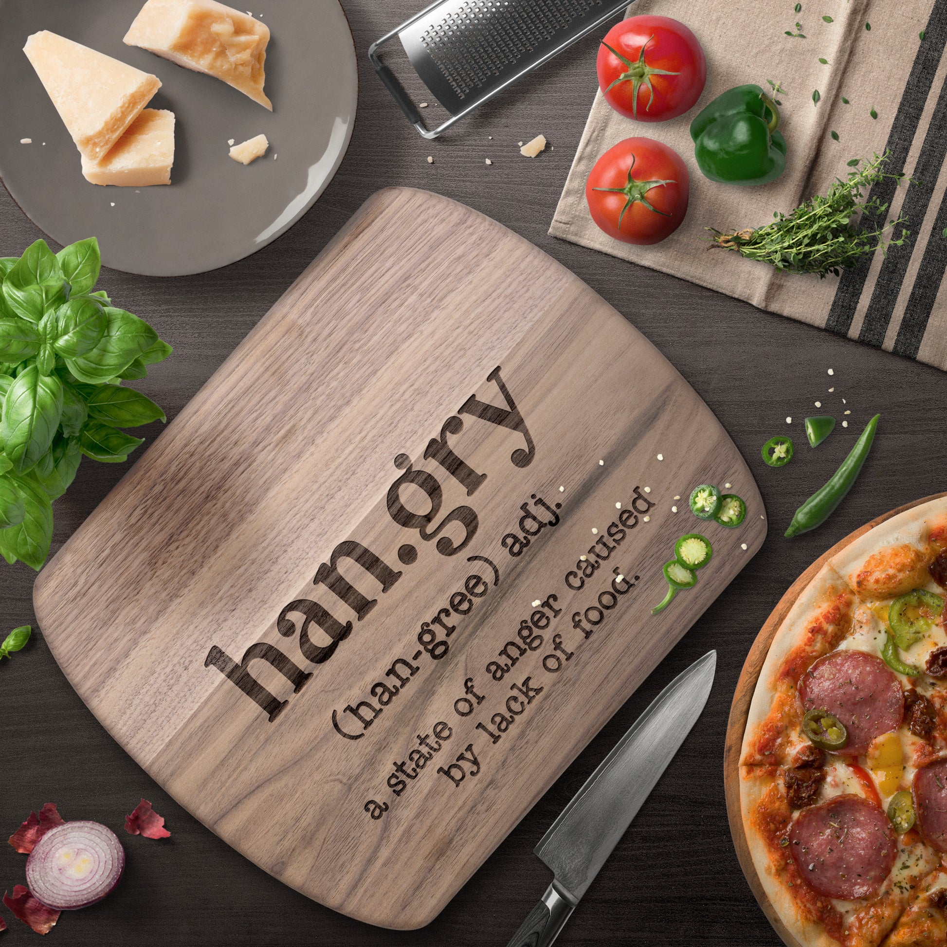 Hangry | Cutting Board - Kim’s Signature Beauty & Accessories    