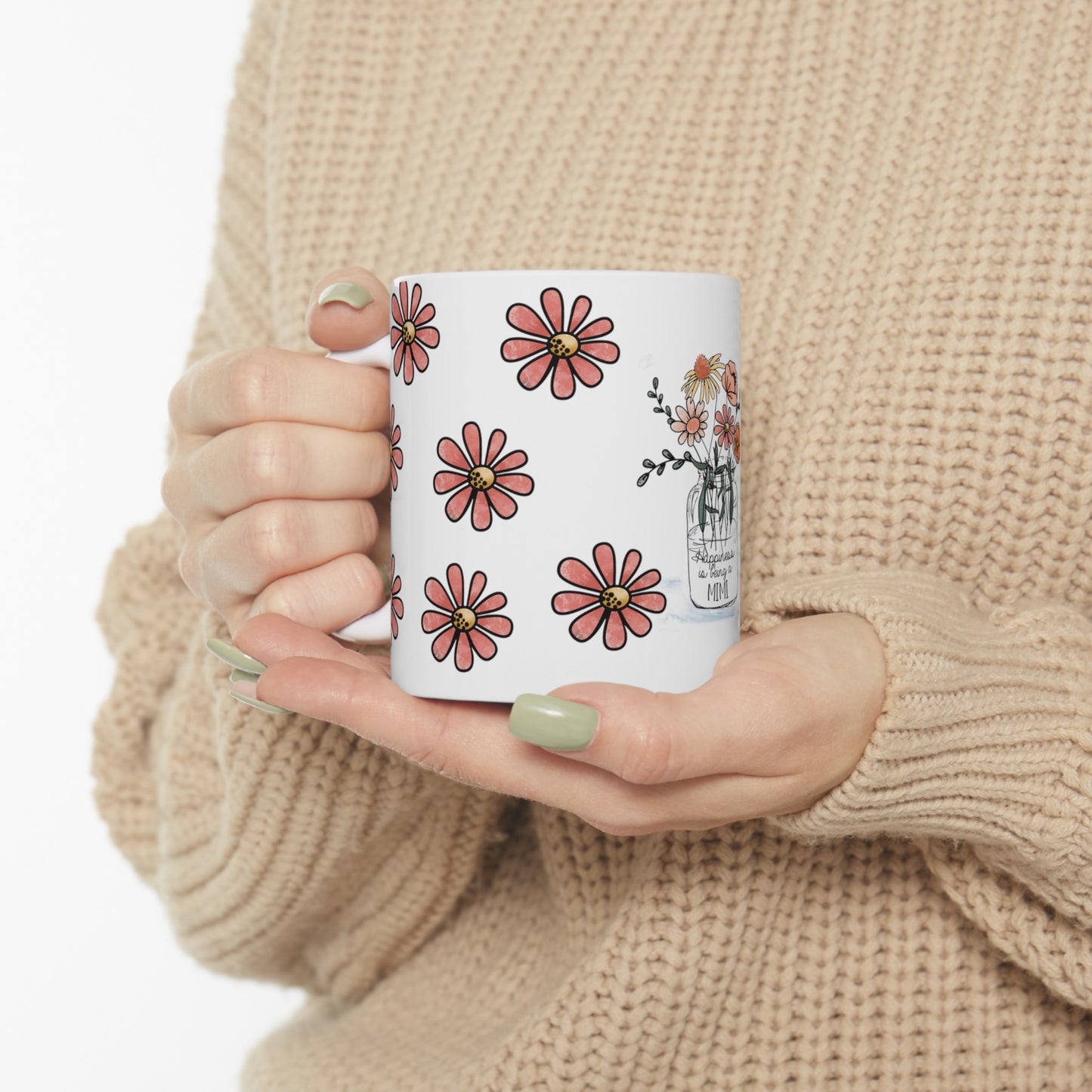 Happiness is being a Mimi 11oz Mug - Kim’s Signature Beauty & Accessories    