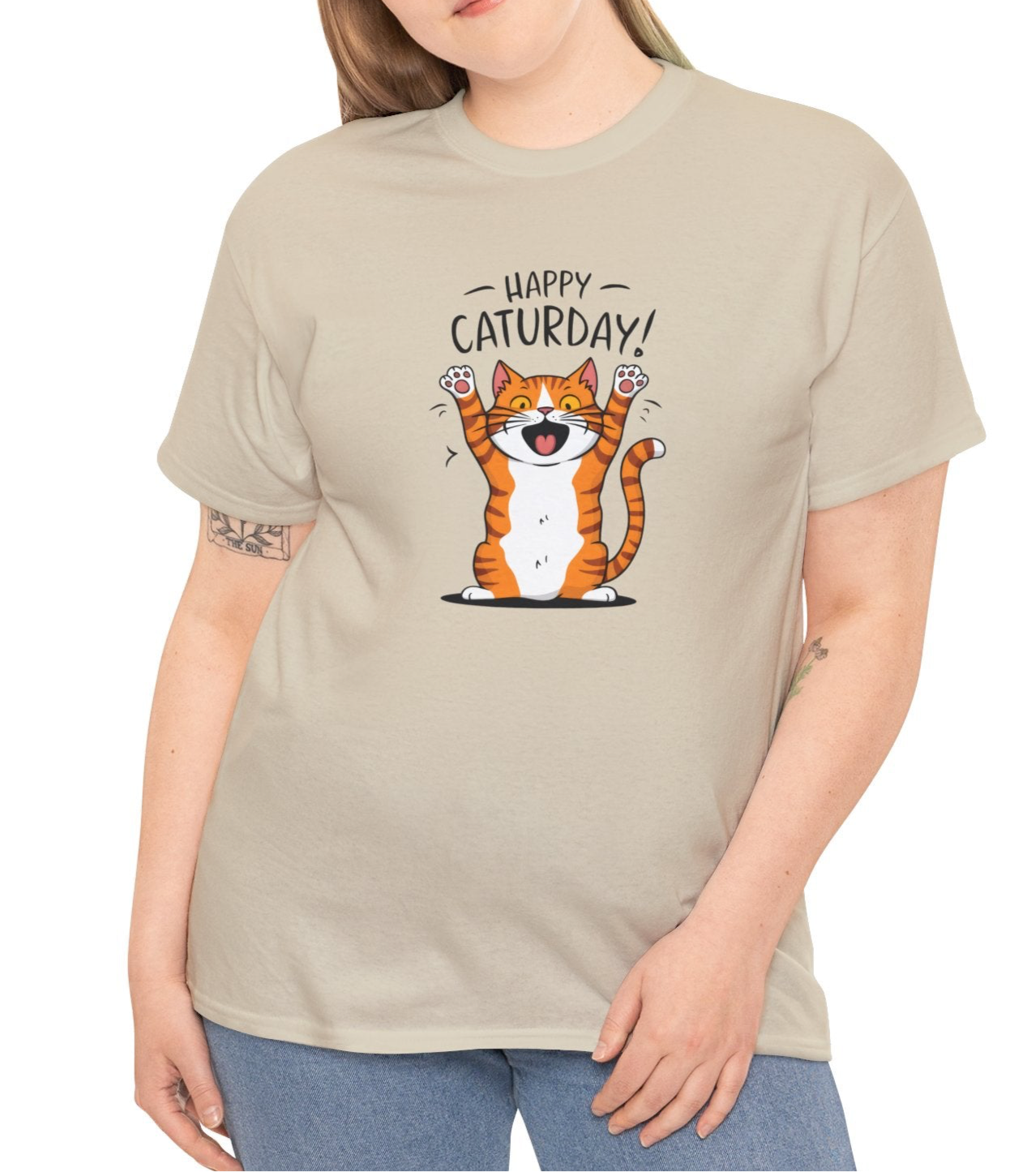 Happy Caturday!!  Cotton Tee - Kim’s Signature Beauty & Accessories    