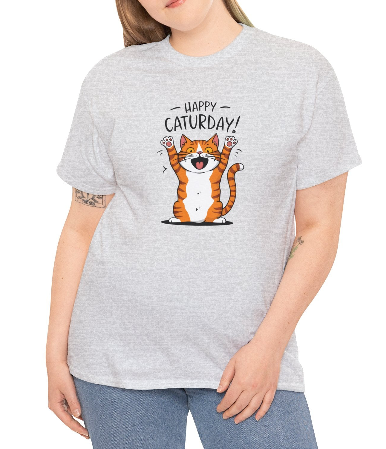Happy Caturday!!  Cotton Tee - Kim’s Signature Beauty & Accessories    