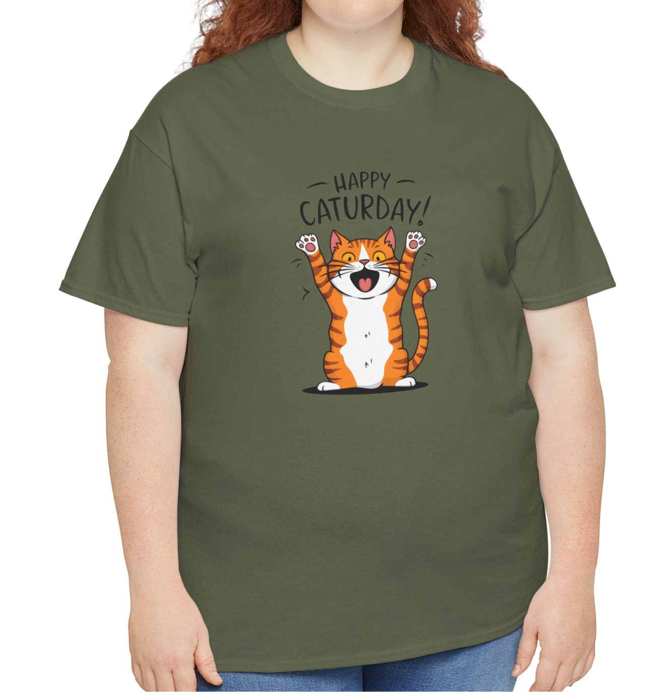 Happy Caturday!!  Cotton Tee - Kim’s Signature Beauty & Accessories    