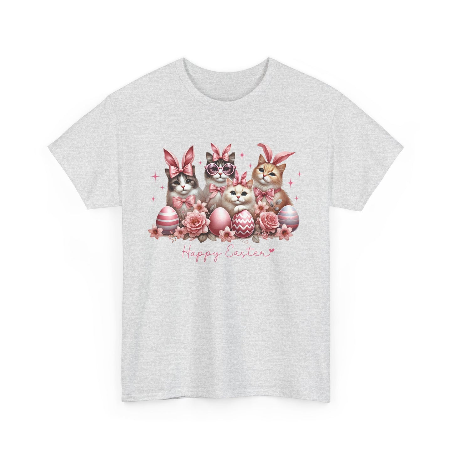Happy Easter - Adorable Cats with Bunny Ears Tee 🐱🐰🌸 - Kim’s Signature Beauty & Accessories    