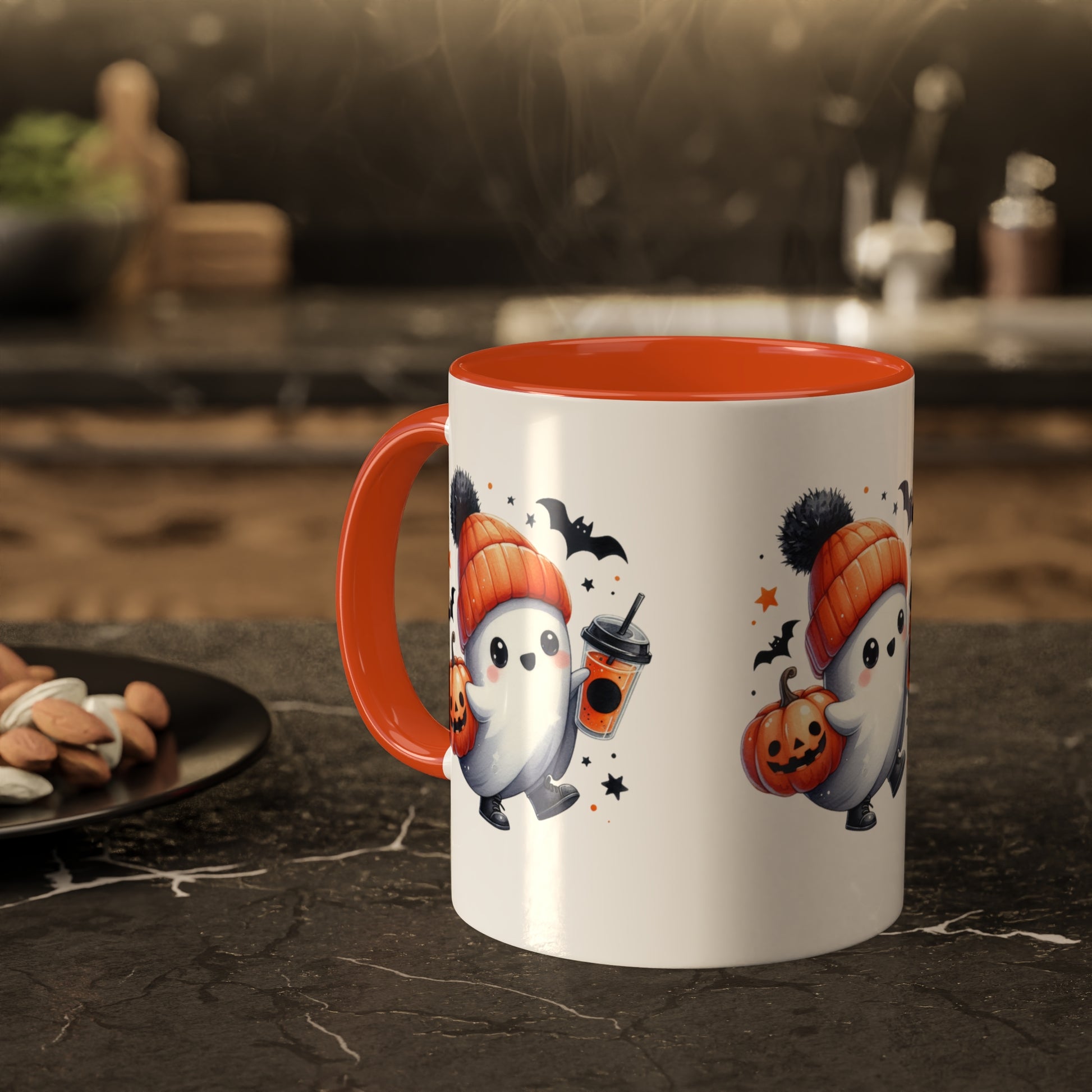 Happy Ghost Colorful Mugs, 11oz - Kim’s Signature Beauty & Accessories    