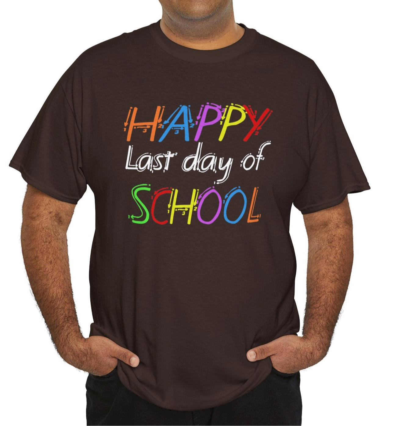 Happy Last Day of School | Unisex Cotton Tee - Kim’s Signature Beauty & Accessories    