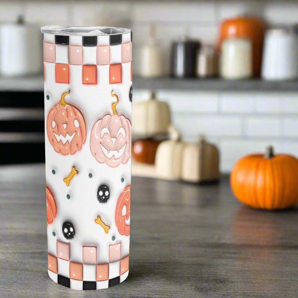Happy Pumpkins 20oz/30oz Tumbler - Kim’s Signature Beauty & Accessories    