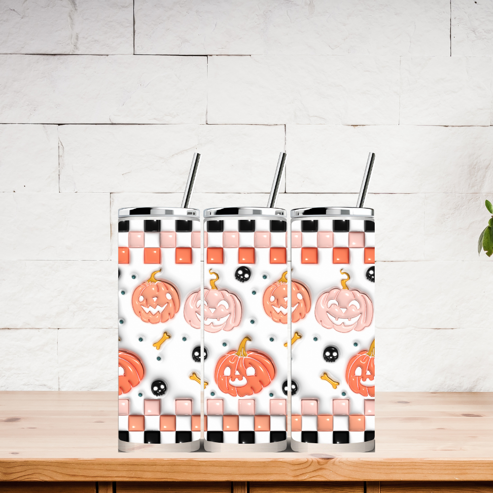 Happy Pumpkins 20oz/30oz Tumbler - Kim’s Signature Beauty & Accessories    