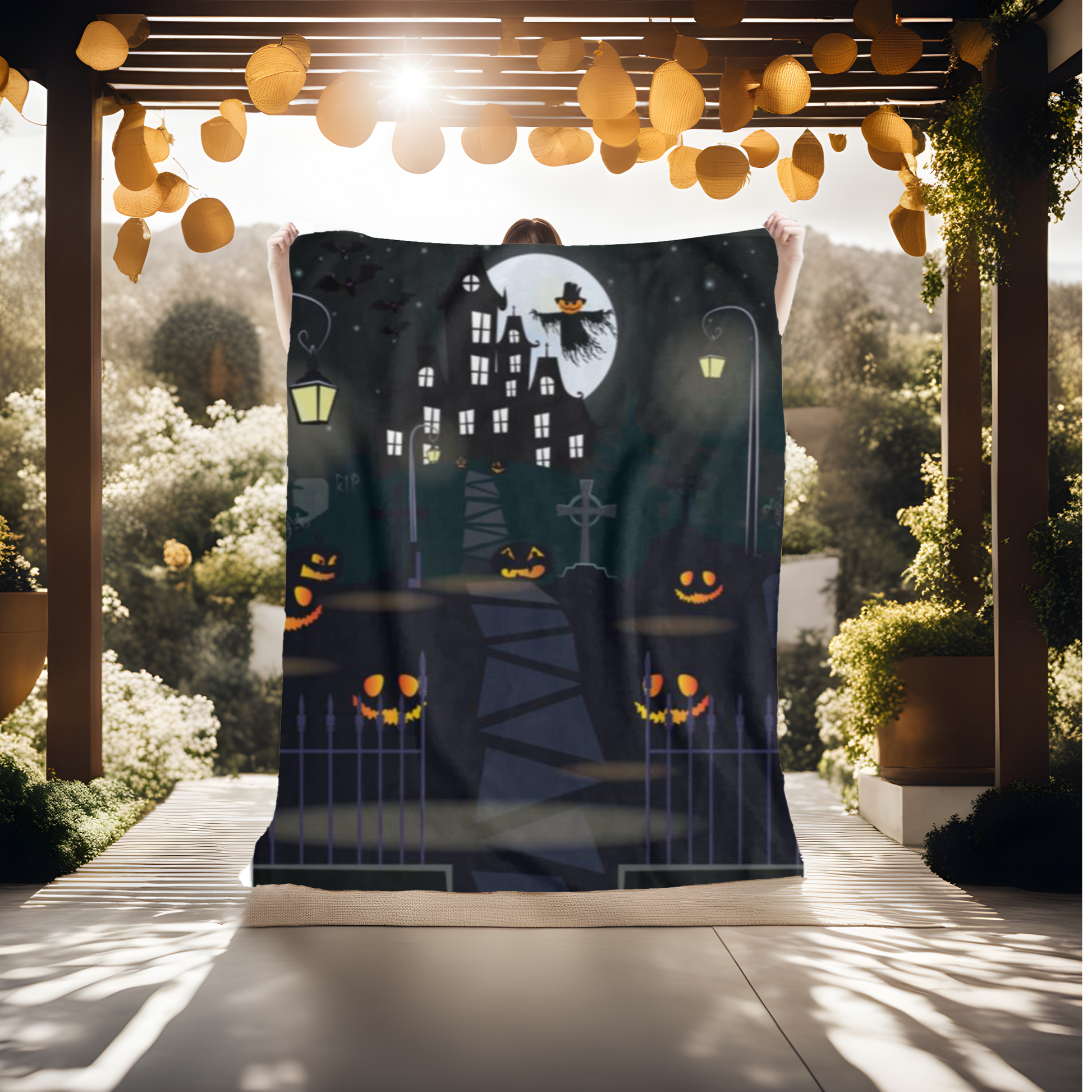 Haunted House Blanket - Kim’s Signature Beauty & Accessories    