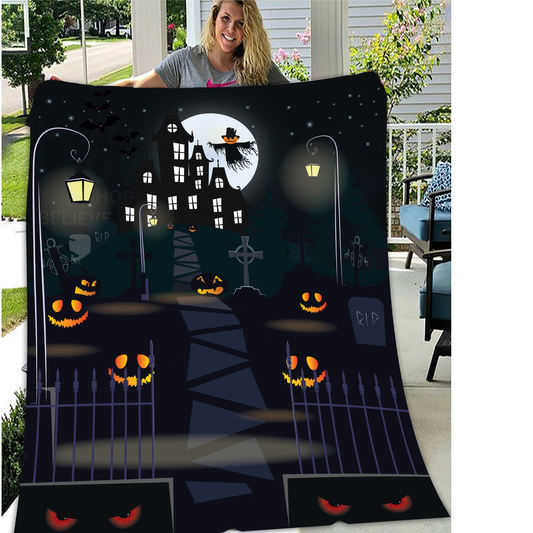 Haunted House Blanket - Kim’s Signature Beauty & Accessories    
