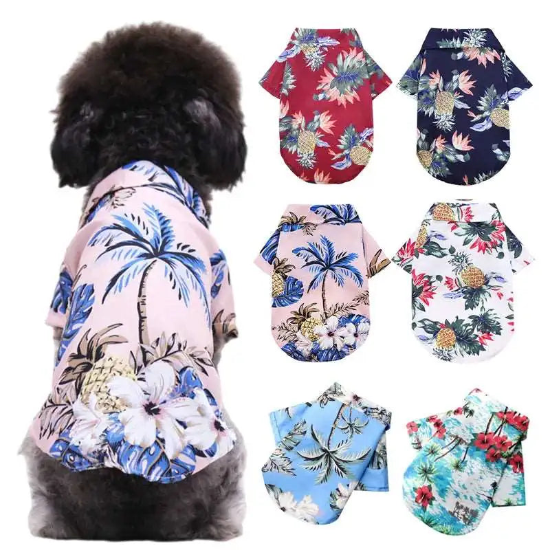 Hawaiian Tropical Dog T-Shirts - Kim’s Signature Beauty & Accessories    