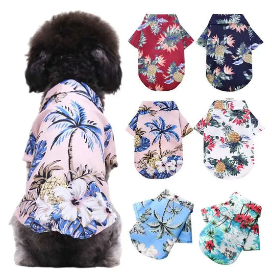 Hawaiian Tropical Dog T-Shirts - Kim’s Signature Beauty & Accessories    