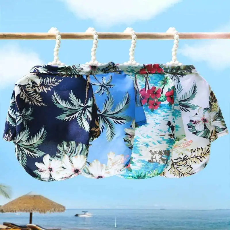 Hawaiian Tropical Dog T-Shirts - Kim’s Signature Beauty & Accessories    