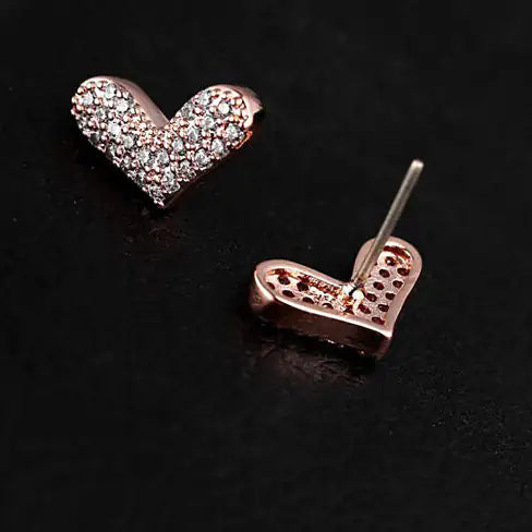 Heart Beats The Pave Heart Earrings - Kim’s Signature Beauty & Accessories    