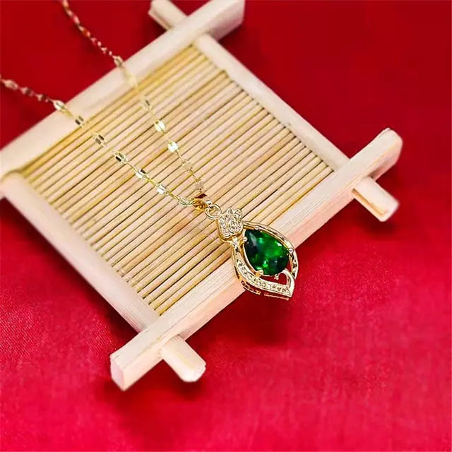 Heart Crystal Jewelry Set - Kim’s Signature Beauty & Accessories    