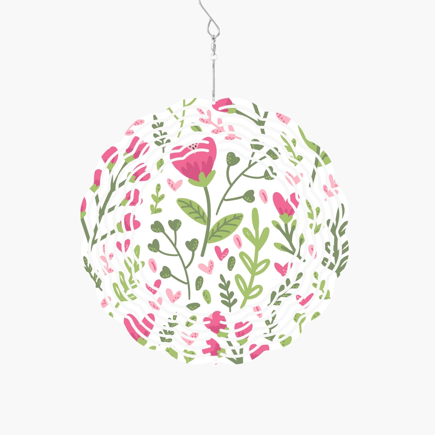 Heart of Flowers Wind Spinner - Kim’s Signature Beauty & Accessories    
