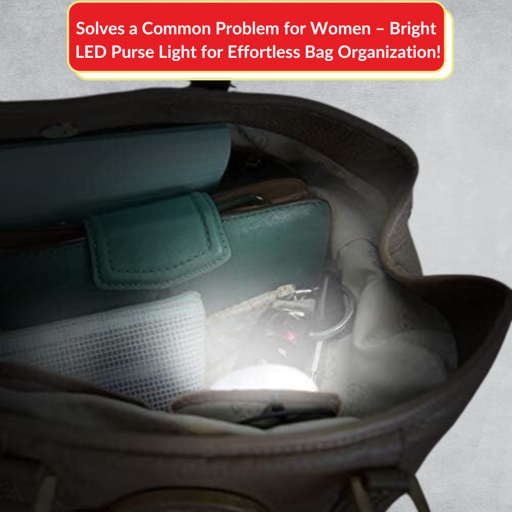 LED Automatic Sensor Purse Light – Heart Shaped