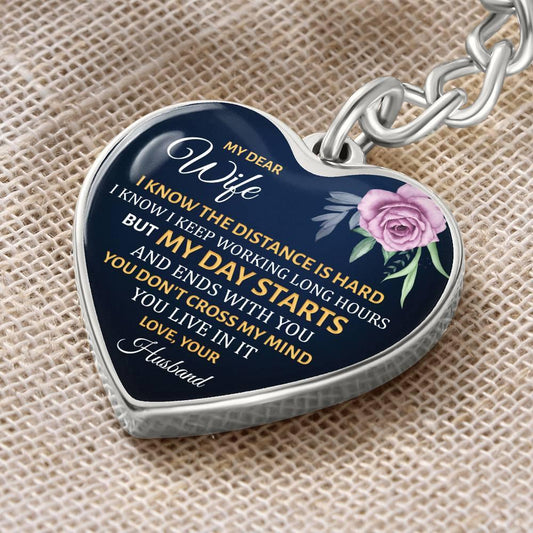 Heart's Home  | Keychain - Kim’s Signature Beauty & Accessories    