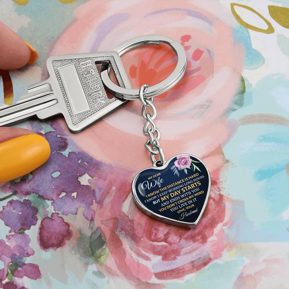 Heart's Home  | Keychain - Kim’s Signature Beauty & Accessories    