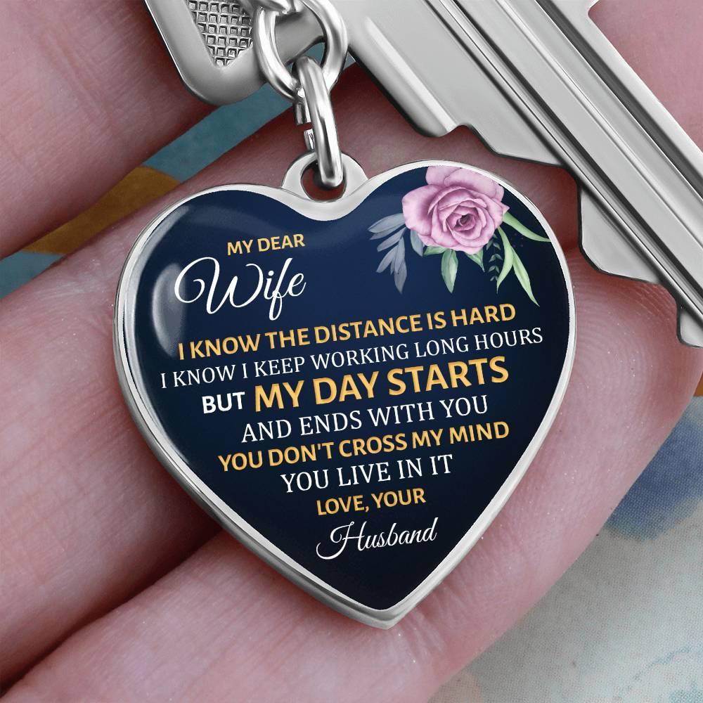 Heart's Home  | Keychain - Kim’s Signature Beauty & Accessories    