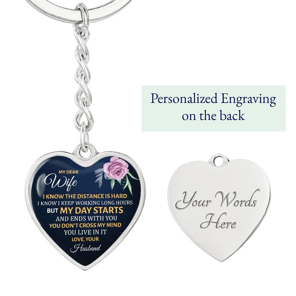Heart's Home  | Keychain - Kim’s Signature Beauty & Accessories    