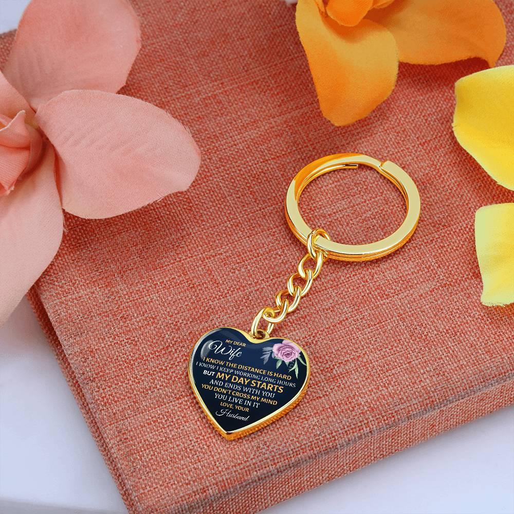 Heart's Home  | Keychain - Kim’s Signature Beauty & Accessories    