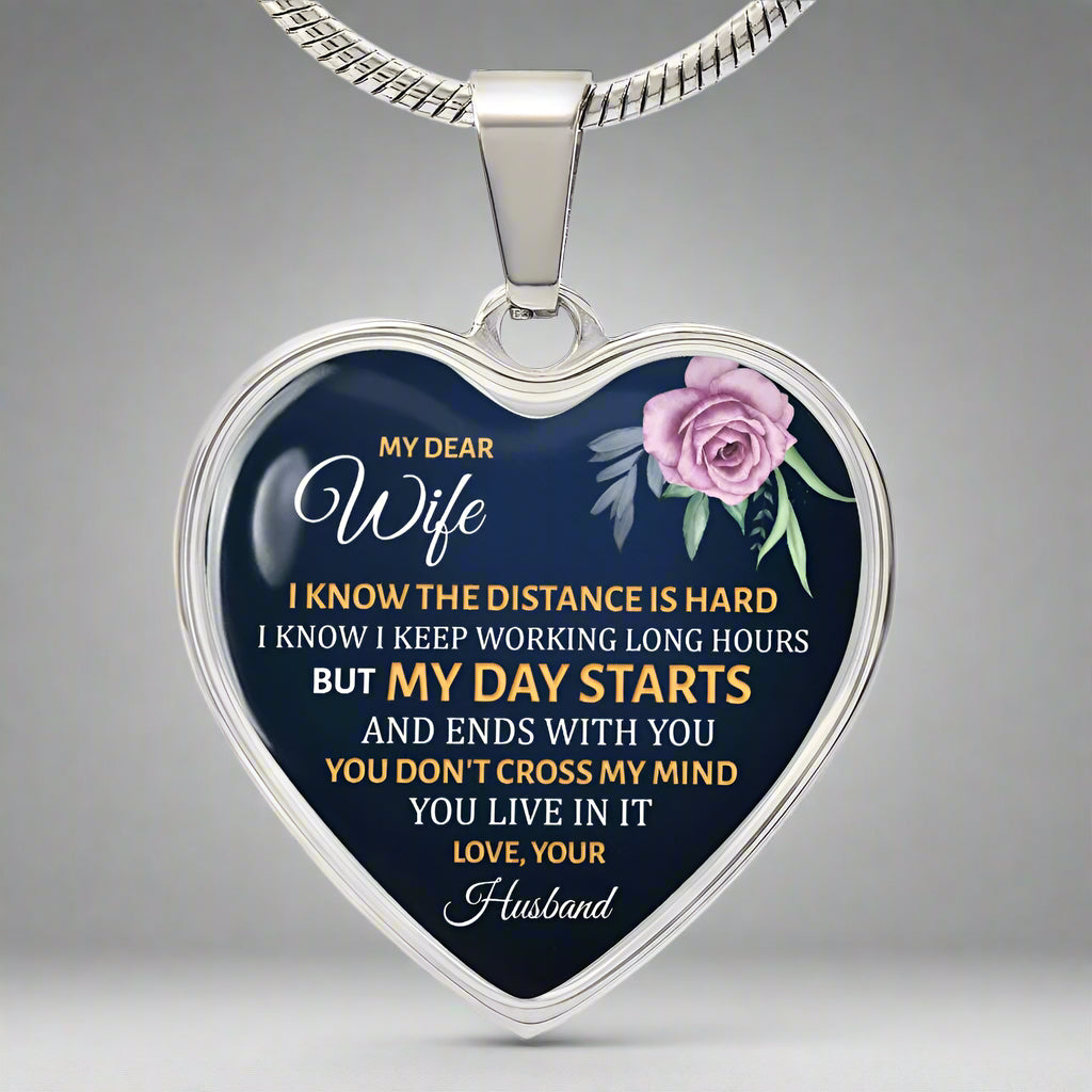 Heart's Home Necklace for Wife - Kim’s Signature Beauty & Accessories    