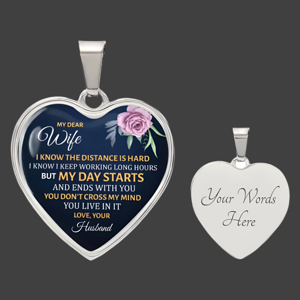 Heart's Home Necklace for Wife - Kim’s Signature Beauty & Accessories    