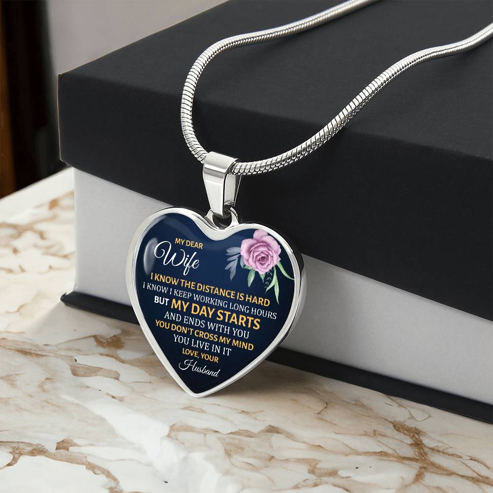 Heart's Home Necklace for Wife - Kim’s Signature Beauty & Accessories    