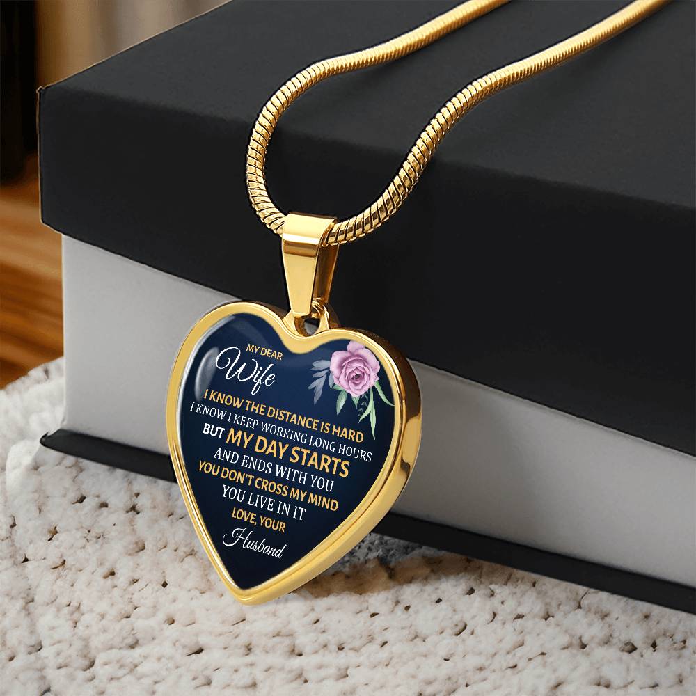 Heart's Home Necklace for Wife - Kim’s Signature Beauty & Accessories    