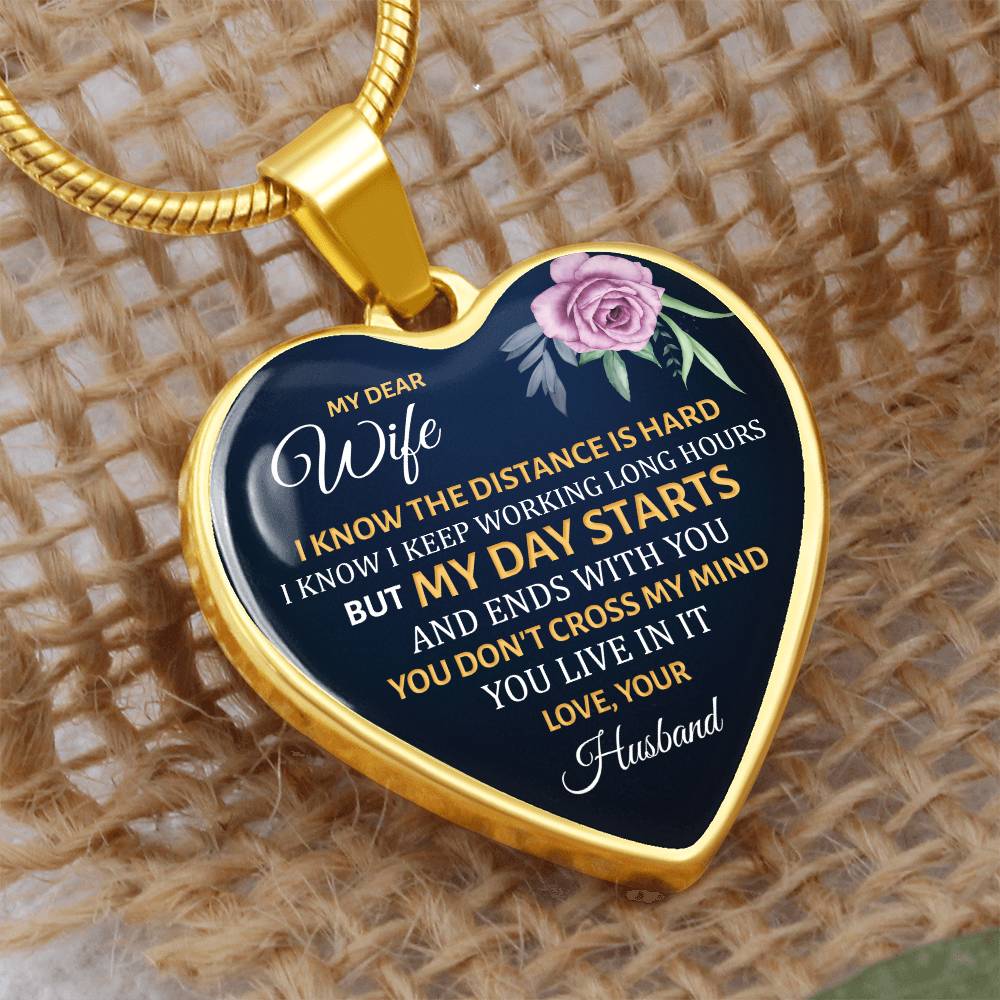 Heart's Home Necklace for Wife - Kim’s Signature Beauty & Accessories    