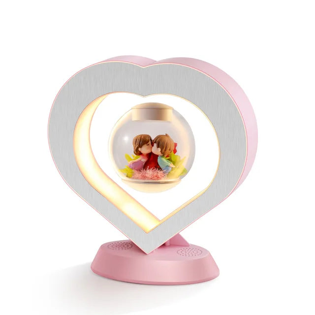 Heart-shaped Floating Table LED Night Light - Kim’s Signature Beauty & Accessories    