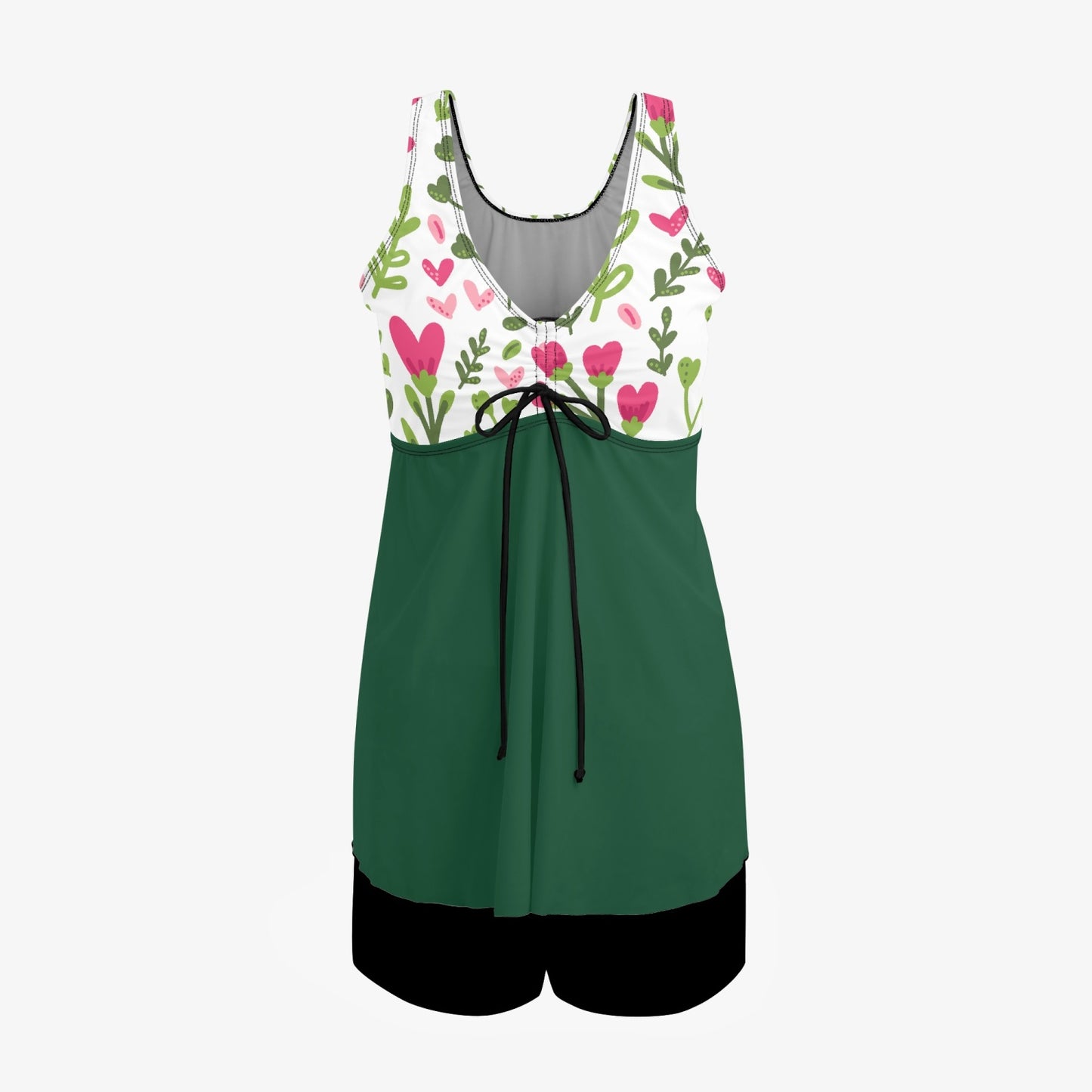 Hearts in Bloom |  Women's Two-Piece Swimsuit - Kim’s Signature Beauty & Accessories    