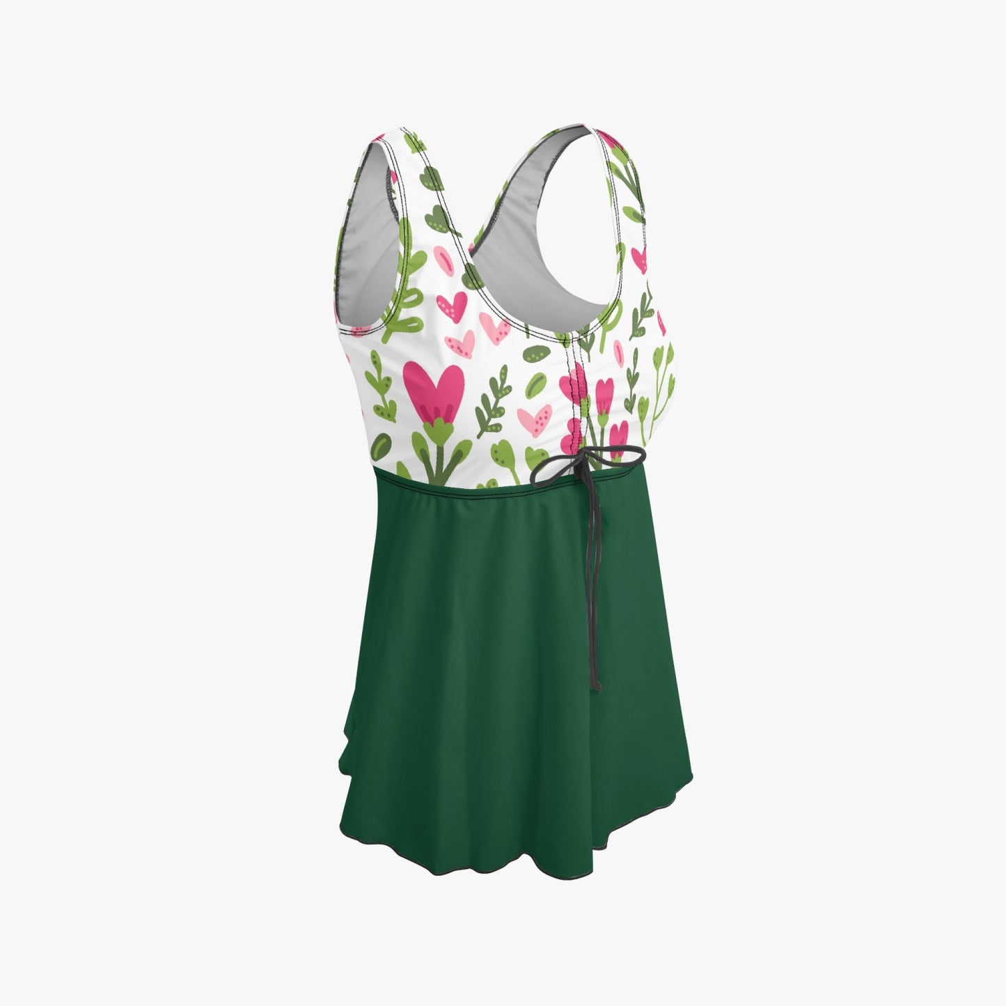 Hearts in Bloom |  Women's Two-Piece Swimsuit - Kim’s Signature Beauty & Accessories    