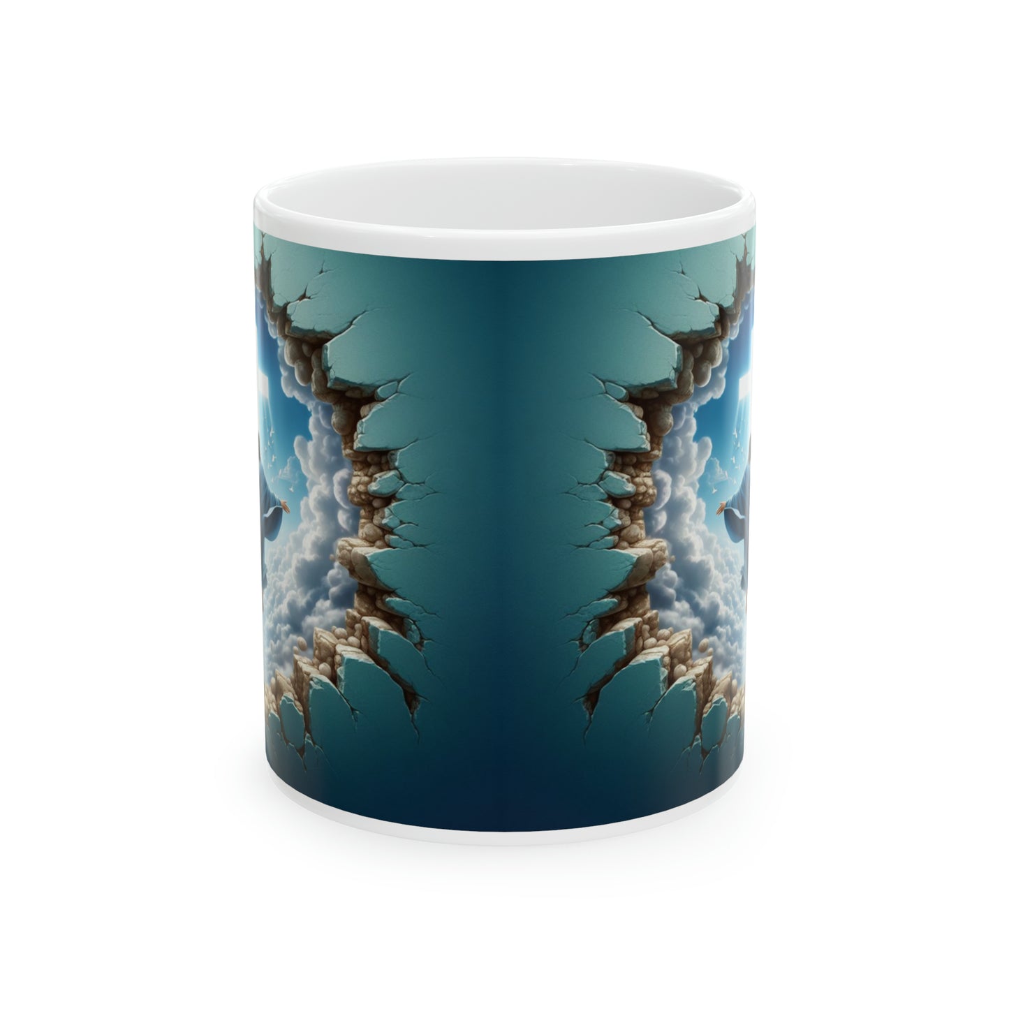 Heaven’s Light – Jesus & Cross Inspirational Mug - Kim’s Signature Beauty & Accessories    