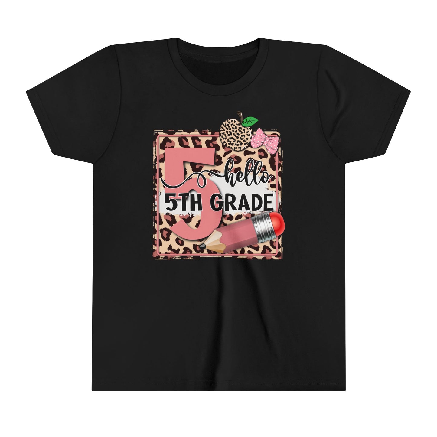 Hello Fifth Grade Tee - Kim’s Signature Beauty & Accessories    