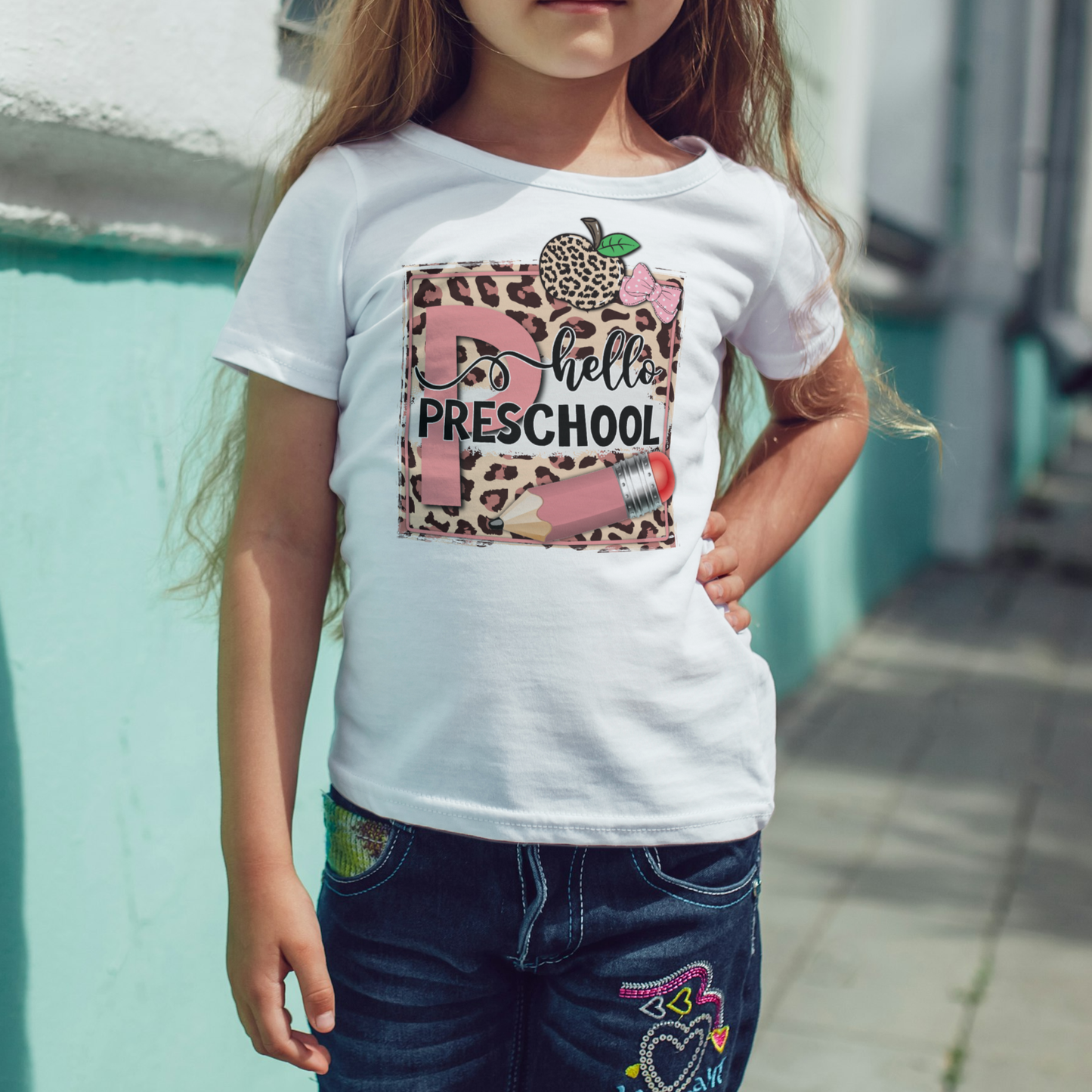Hello Preschool Youth Short Sleeve Tee - Kim’s Signature Beauty & Accessories    