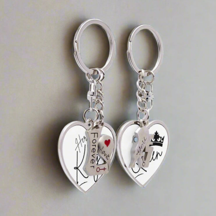 His & Her Couple Magnetic Keychain - Kim’s Signature Beauty & Accessories    