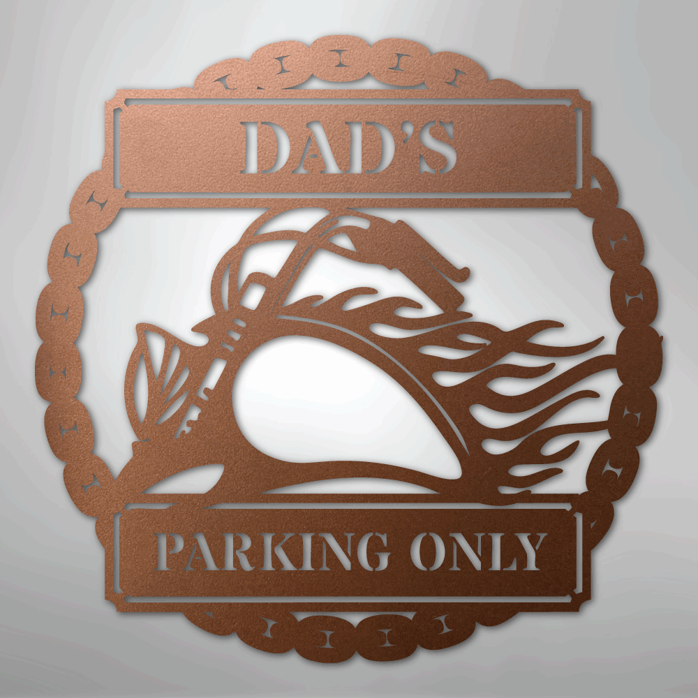 Hog Parking Plaque - Steel Sign - Kim’s Signature Beauty & Accessories
