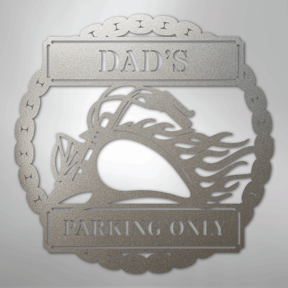 Hog Parking Plaque - Steel Sign - Kim’s Signature Beauty & Accessories